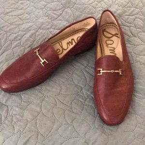 Sam Edelman burgundy leather size 10